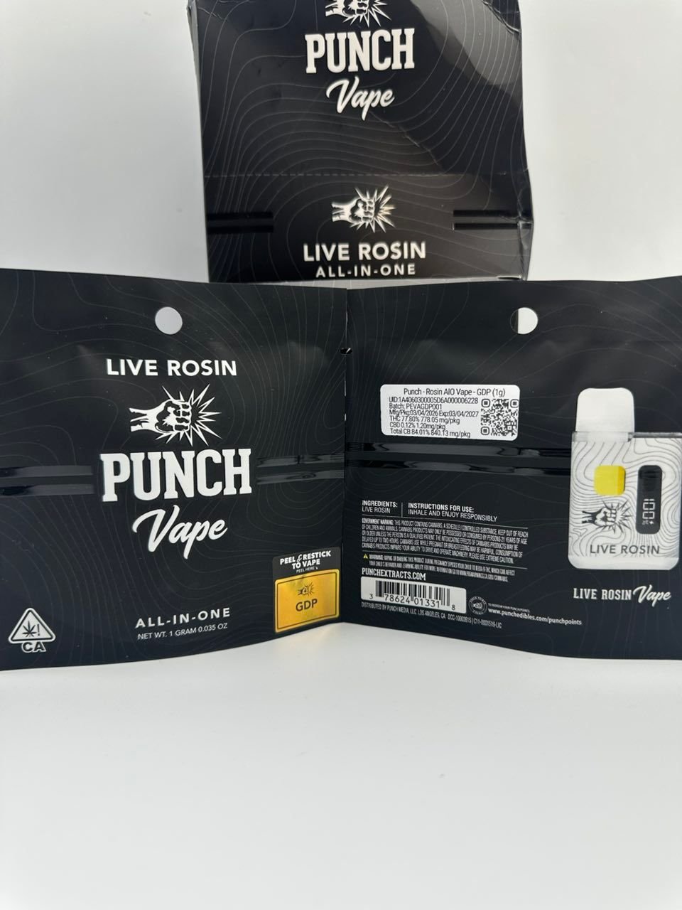 Punch Vape Live Rosin Punch Vape Live Rosin
